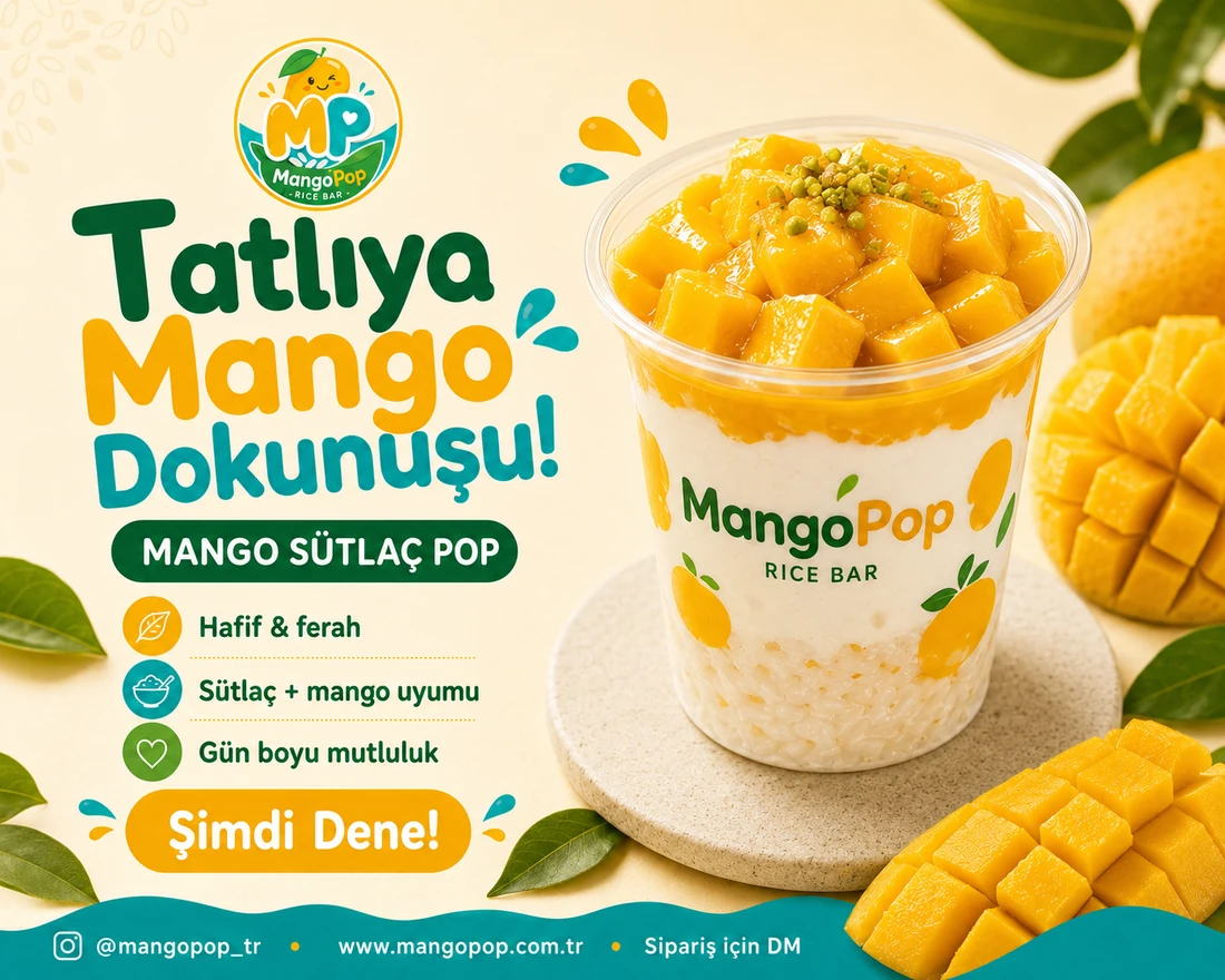 Mango Sütlaç Pop