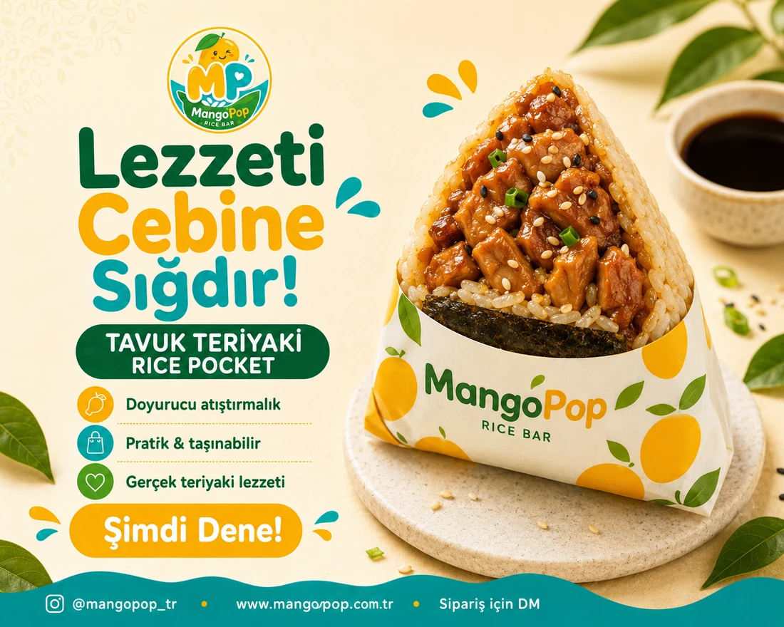 Tavuk Teriyaki Rice Pocket