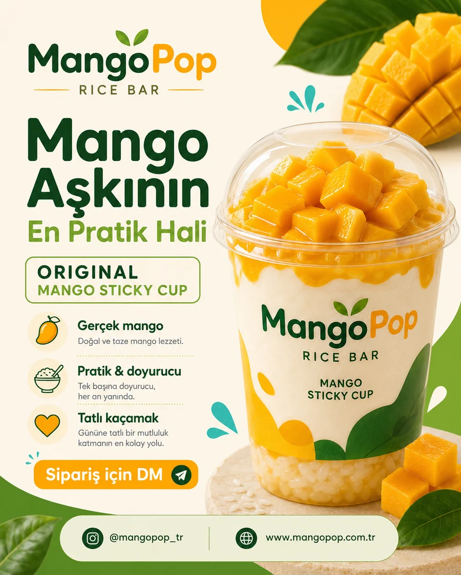 MangoPop sosyal medya postu 1